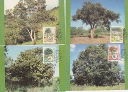 Bophuthatswana 1985 Conservation Set 4 Maximum Cards - Bophuthatswana