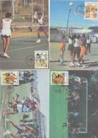 Bophuthatswana 1987 Athletics Set 4 Maximum Cards - Bophuthatswana