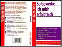 Taschenbuch  -  Erfolg Im Beruf  -  So Bewerbe Ich Mich Erfolgreich  -  Mit Checklisten Und Mustern - Otros & Sin Clasificación