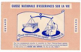 Buvard - Caisse Nationale D´assurances Sur La Vie - Bank & Insurance