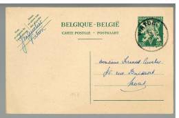 C666 - Carte N° 137 FN Oblitérée Virton - Briefkaarten 1934-1951