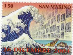 P - 2005 San Marino - Tsunami - Unused Stamps