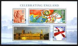 GREAT BRITAIN 2007, CELEBRATING ENGLAND Minisheet** - Hojas Bloque