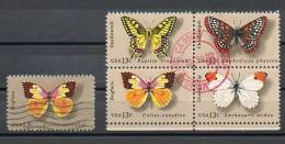 Stati Uniti 1977 - American Butterflies - Variety Of Dark Gray - Varità Di Colore Su Grigio Scuro - Variétés, Erreurs & Curiosités