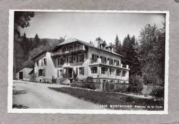 37328     Svizzera,  Montricher - Pension De La  Foret Alt.  800 M.,  VG  1955 - Montricher