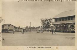 Cotonou 78 Vue D Une Factorerie Marché Gare Edit Valla Richard - Centrafricaine (République)