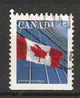 Canada  1995  Definitives; Flag 16 X 20 Mm  (o) P.13.75 X 13.25 - Postzegels