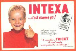Buvard  "  Intexa - Pull Overs - Tricot   " - Textile & Clothing