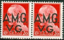 ITALIA, ITALY, TRIESTE, OCCUPAZIONE ANGLO-AMERICANA, AMG VG, 1945-1947,  NUOVI (MLH*), Sassone 5 - Nuovi
