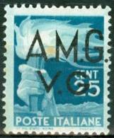 ITALIA, ITALY, TRIESTE, OCCUPAZIONE ANGLO-AMERICANA, AMG VG, 1947-1948,  NUOVO (MNH**), Scott 1LN14, Michel TR-13 - Mint/hinged