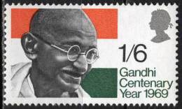 G.B. - MAHATMA  GANDHI - **MNH - 1969 - Mahatma Gandhi
