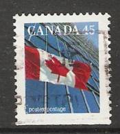 Canada  1995  Definitives; Flag 17 X 21 Mm  (o) P.13.75 X 13.25 - Postzegels