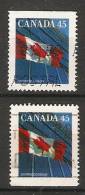 Canada  1995  Definitives; Flag 17 X 21 Mm  (o) P.14.75 - Postzegels