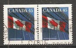 Canada  1995  Definitives; Flag 17 X 21 Mm  (o) P.14.75 - Postzegels