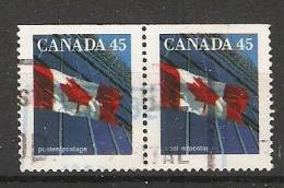 Canada  1995  Definitives; Flag 17 X 21 Mm  (o) P.14.75 - Postzegels