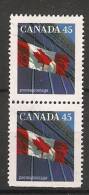 Canada  1995  Definitives; Flag 17 X 21 Mm  (o) P.14.75 - Sellos (solo)