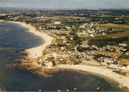 LARMOR PLAGE Morbihan 56  Vue Aérienne Plages De Loqueltas Et Lorient-Plage (RARE Circulé 1977 Voir Détails 2scan) MW241 - Ploemeur