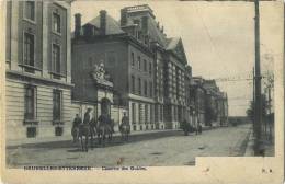 Etterbeek :  Caserne Des Guides       ( Ecrit  1907 Avec Timbre) - Etterbeek