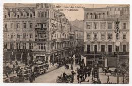 Cpa Berlin Unter Den Linden - Ecke Friedrichstr. - Hotel Cafe Bauer - Pub : Kodak ... - Friedrichshain