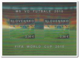 Slowakije 2010 Postfris MNH Football Fifa Worldcup - Nuovi