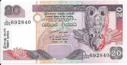 Sri Lanka 20 Rupees - Sri Lanka