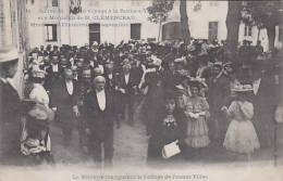 Montaigu Souvenir De Clémenceau 30 Septembre 1906 Inaugurant Le Collège De Jeunes Filles Editeur Vassellier N°14 - Montaigu