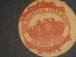 U.S.A  The  National City Bank  Of New York - Locals & Carriers