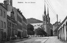 Diekirch Rue Du Stavelot 1905 Postcard - Diekirch