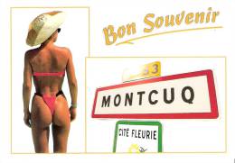 BON SOUVENIR MONTCUQ 46 - Cité Fleurie - W-1 - Montcuq