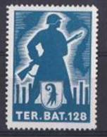 FP 403 - Troupes Territoriales - TER. BAT. 128 Neuf - Etichette