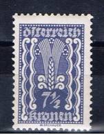 A+ Österreich 1922 Mi 366 Mnh Ähre - Neufs