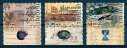 Israel - 1995, Michel/Philex No. : 1342/1343/1344, - MNH - *** - - Nuevos (con Tab)