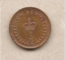Regno Unito - Moneta Circolata Da 1/2 Penny Km914 - 1981 - 1/2 Penny & 1/2 New Penny