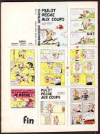 Mini-récit N° 262 - " Mulot Pêche Aux Coups " De MICHAUD - Supplément à Spirou - Non Monté. - Spirou Magazine