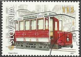 SI 2001-357 100A°TRAMWAY, SLOVENIA, 1v, Used - Tramways