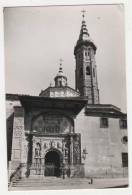 CPSM CALATAYUD, COLEGIATA STA MARIA, TORRE Y FACHADA, ARAGON, ESPANA, ESPAGNE - Zaragoza