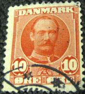 Denmark 1907 King Frederick VIII 10ore - Used - Gebruikt