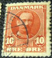 Denmark 1907 King Frederick VIII 10ore - Used - Oblitérés