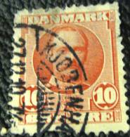 Denmark 1907 King Frederick VIII 10ore - Used - Used Stamps