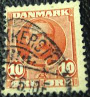 Denmark 1907 King Frederick VIII 10ore - Used - Gebruikt