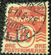 Denmark 1905 Numeral 10ore - Used - Gebruikt