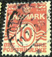 Denmark 1905 Numeral 10ore - Used - Oblitérés