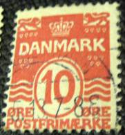 Denmark 1905 Numeral 10ore - Used - Gebruikt