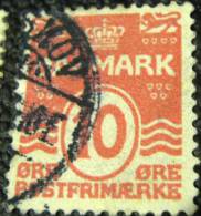 Denmark 1905 Numeral 10ore - Used - Oblitérés