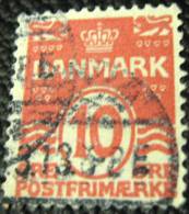 Denmark 1905 Numeral 10ore - Used - Gebraucht