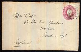 B0102 CAPE OF GOOD HOPE 1900 Naauwpoort Postal Stationery To UK, GB Stamp - Cape Of Good Hope (1853-1904)