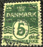 Denmark 1905 Numeral 5ore - Used - Gebruikt