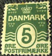 Denmark 1905 Numeral 5ore - Used - Oblitérés