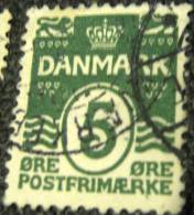 Denmark 1905 Numeral 5ore - Used - Oblitérés