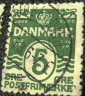 Denmark 1905 Numeral 5ore - Used - Gebruikt